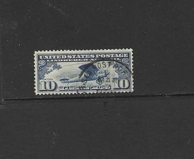 Seapost Cancel - US Airmail Lindbergh Scott C10 - Image 1 of 2