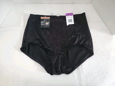 2 BALI TUMMY SOLUTIONS CALZONCILLOS MODELADORES CINTURA ALTA NEGROS 2XL TALLA GRANDE NUEVOS CON ETIQUETAS Foto 1 de 4