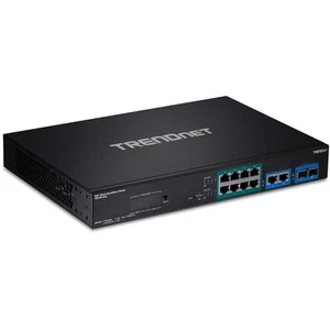 TRENDnet 12-Port Gigabit PoE+ Smart Surveillance Switch, TPE-3012LS, 8 x Giga... - Picture 1 of 2