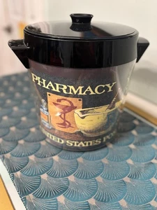 Vintage Rx Apotheke US Briefmarke, Eiskübel von Thermo-Serv Made in USA - Bild 1 von 11