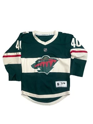 Youth Small/Medium Devan Dubnyk Minnesota Wild NHL Jersey Green NHL - Image 1 of 3