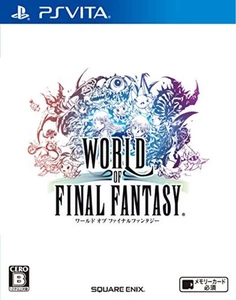 World of Final Fantasy - PS Vita PlayStation Vita w/Tracking# New from Japan - Picture 1 of 12