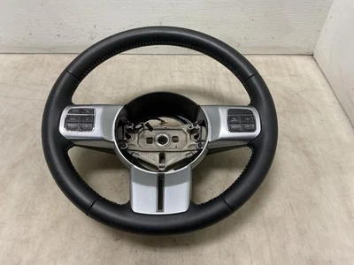 Jeep JK Wrangler OEM Black Leather Steering Wheel 2011-2017 056860 - Image 1 of 4