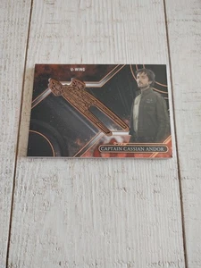 Star Wars Galactic Files Reborn BRONZE MEDALLION Card VM-CE / CASSIAN ANDOR - Picture 1 of 2
