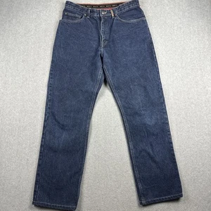 Vintage Beretta Jeans Herren 34x32 (32x30) Straight Dark Wash Made In USA Western - Bild 1 von 9
