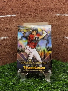 2023 Topps Chrome - Topps in Technicolor Corbin Carroll #TT-9 (RC) - Picture 1 of 2