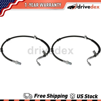 Pair Dorman - First Stop Brake Line Hose Fits 2004 2005 2006 2007 2008 Ford F750 - Image 1 of 3