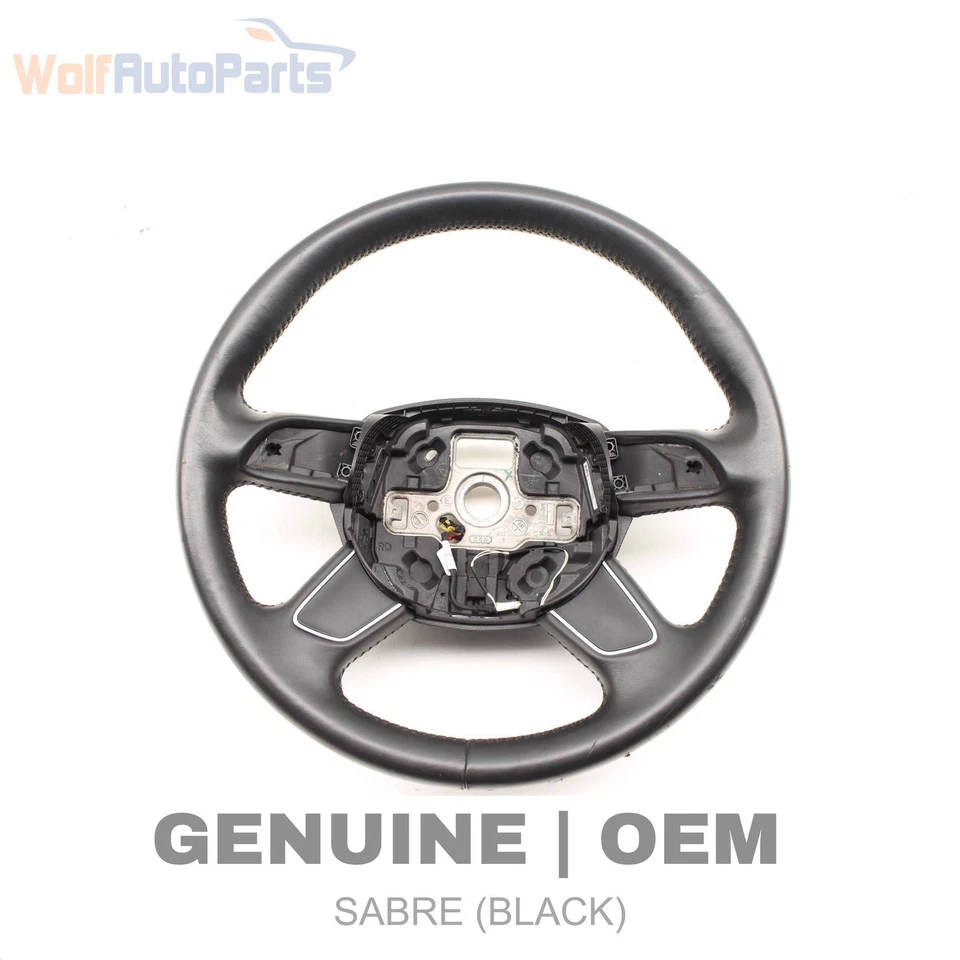 AUDI Q7 2011-2015 - 4 radios cuero térmico volante 4L0419091AE Foto 1 de 4