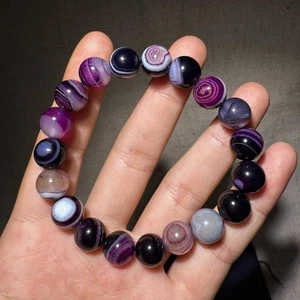 🌟🔥🚀Rara pulsera de cuentas de ágata Gobi con bandas de China Interior - Imagen 1 de 10