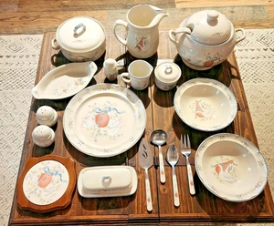 Vintage ~ International China ~ Marmelade ~ 24 Stck. Konvolut komplette/Serviergeschirrteile ~ Gänse - Bild 1 von 24