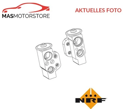 KLIMAANLAGE EXPANSIONSVENTIL NRF 38368 P FÜR AUDI A1,8XK,8XF 1.4L,1.6L,2L,1.2L - Image 1 of 4
