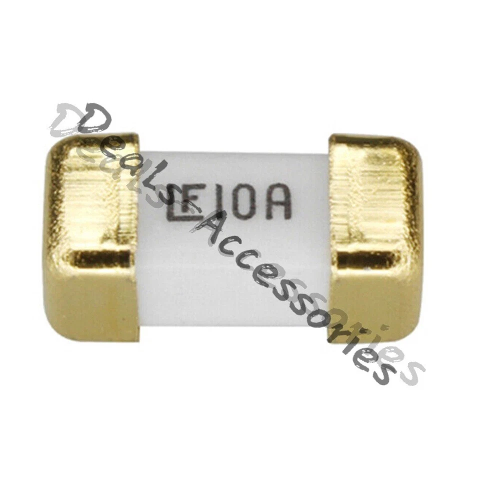5PCS New 125V 10A 1808 Littelfuse Fast Acting SMD Fuse - Image 1 of 1