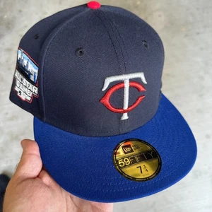 7 3/4 Minnesota Twins Hat Club New Era 59fifty Fitted Baseball Hat 2005 All Star - Picture 1 of 3