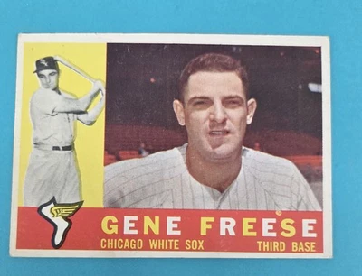 1960 Topps #435 Gene Freese Chicago White Sox BASEBALL Card 4G - Image 1 of 2