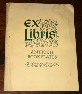 Ex Libris Antioch Bookplates Catalog 1969 Vellum Etchcraft Stellar Heritage - Picture 1 of 7