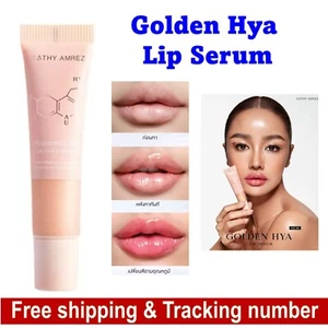 Kathy Amrez Golden Hya Lip Serum Lip Gloss Collagen Long-Lasting 10ml - Picture 1 of 16