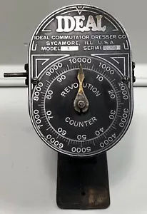 Vintage Ideal Commutator Dresser Co. Revolution Counter Model A 489 Sycamore IL - Picture 1 of 11