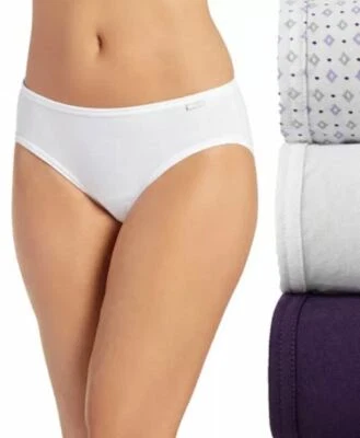 Paquete de 3 bragas de bikini jockey 100 % algodón medallón floral para mujer Foto 1 de 4