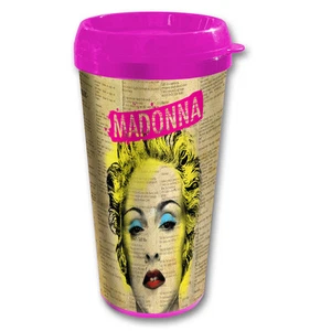 MADONNA CELEBRATION REISEBECHER OFFICIAL TRAVEL MUG MADTRAVMUG01 - Bild 1 von 1