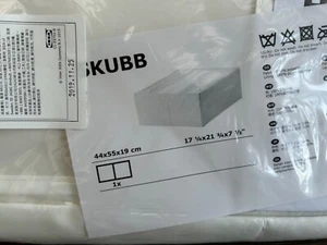 IKEA SKUBB Under Bed Wardrobe Storage Case Organiser Small 44x55x19cm in White - Picture 1 of 4