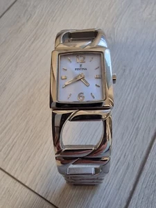*** Festina Damenuhr Schmuckband Edelstahl silberfarben *** - Bild 1 von 4