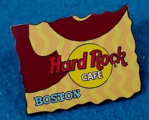 BOSTON ABSTRACT PUZZLE SET SERIES 2002 COLLECTOR CARD Hard Rock Cafe PIN LE - Picture 1 of 2