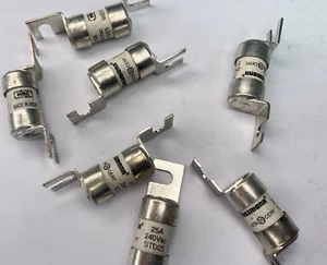 25A 240V HRC Q1 Fuse Offset Bolted Tags 47x11mm 33kA gG BS88 STD25 - Picture 1 of 3