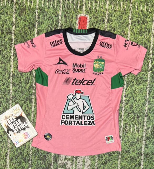 VTG Club Leon FC Futbol Soccer Mexico Liga MX Green Jersey Men's SMALL