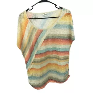 Camicia maternità maternità taglia L manica corta lavorata a maglia collo con fondo elasticizzato - Foto 1 di 5