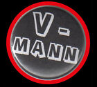 V-Mann "Button"  Spitzel/Stasi/Verfassungsschutz/Spass/Fun/Anstecker