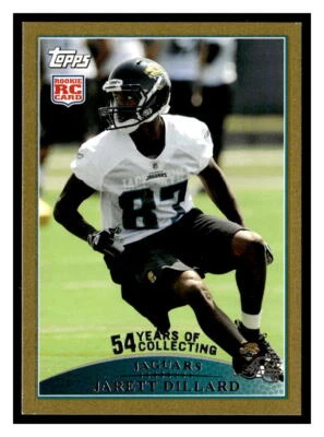 Jarett Dillard 2009 TOPPS GOLD /2009  RC   Topps Chrome Rookie - Image 1 of 2