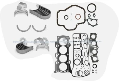 01-06 TOYOTA RAV4 HIGHLANDER 2AZFE 2.4L JUEGO COMPLETO Y RODAMIENTOS GRAFITO Foto 1 de 4