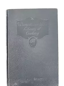 VTG Antique Woman's Institute Library of Cookery 1927 Cookbook Hardcover Vol 4 - Picture 1 of 7