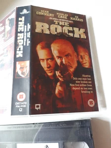 THE ROCK NICHOLAS CAGE SEAN CONNERY O VHS Video Cassette UK pal NEW SEALED - Picture 1 of 5