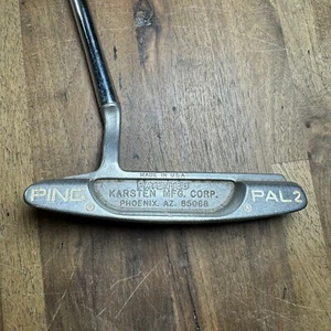 Ping Pal 2 Karsten 85068 Zip Putter Steel Shaft Right Handed 35.5” New Grip - Picture 1 of 19