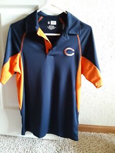 Mens NFL Chicago Bears Polo Golf Shirt Size S