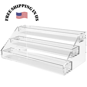 3 Tier Acrylic Riser Display Stand Clear Riser Stand F-Pops Cupcakes Holder - Picture 1 of 6