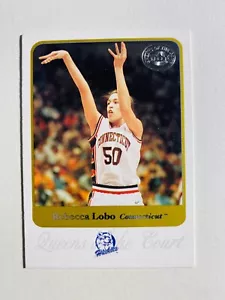 Tarjeta de baloncesto de la NBA Fleer #81 2001 Rebecca Lobo Greats of the Game casi nueva-como nueva - Imagen 1 de 2