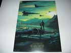 Star Wars Episode 7 THE FORCE AWAKENS AMC IMAX Poster #2 Week 2 POE Xwing NEW 