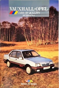 Vauxhall-Opel "Cars of Quality" Range Catalogue brochure 1987 V6253 - Picture 1 of 1
