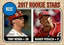 Tony Renda/Wandy Peralta 2017 Topps Heritage Rookie Stars Card #69