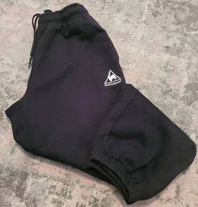 Mens Black Le Coq Sportif Joggers Size M - Picture 1 of 10