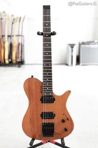 2019 Kiesel Zeus Mahogany Headless Guitar in Natural - Picture 1 of 7
