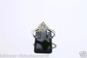 zarter Damenring WG 750 18 Karat 0,52 ct. NEU! - Bild 1 von 2