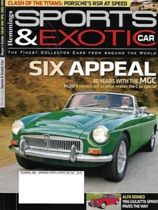 HEMMINGS SPORTS & EXOTIC CAR 2008 DEZ - MGC, PORSCHE RSR, GIULIETTA SPRINT - Bild 1 von 1