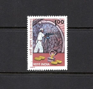 S9171 India 1980 Gold Miner 1v. MNH - Picture 1 of 1