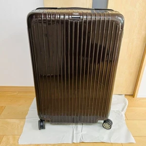 Rimowa Salsa Deluxe 94L Brown 4-wheels Carry Case Suitcase - Picture 1 of 16