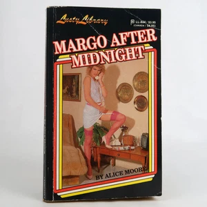Margo After Midnight by Alice Moore (Lusty Library, 1989) GGA Vintage Erotica - Picture 1 of 5