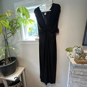 Paperdoll Empire Waist Black Maxi Dress Sleeveless Plus Size 3X - Picture 1 of 7
