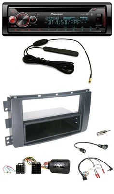 Pioneer USB DAB Lenkrad Bluetooth CD Autoradio für Smart ForFour 2004-2006 schwa - Bild 1 von 4